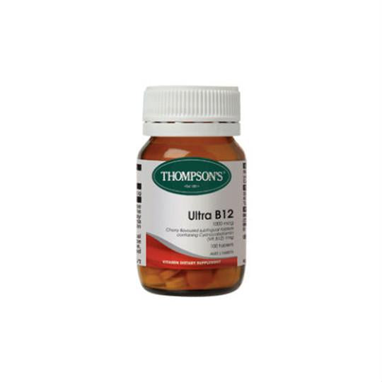 Thompson's Ultra B12 1000mcg 100 tablets