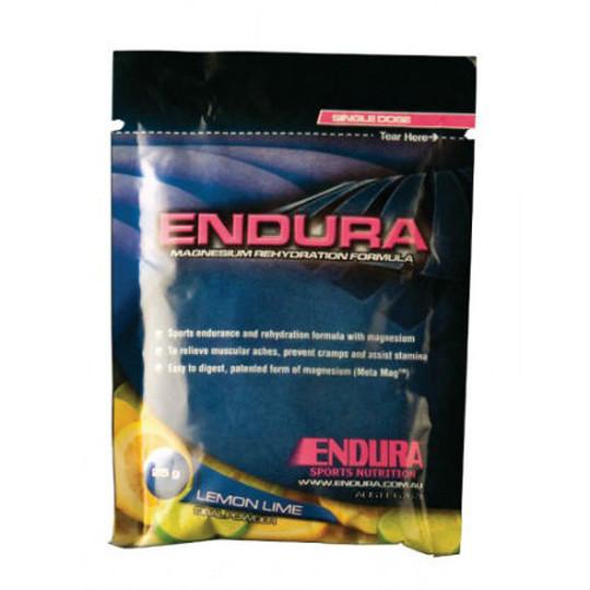 Endura Magnesium Rehydration Powder in Lemon Lime Single Dose Sachet 25g