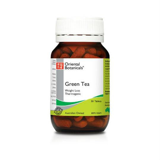 Oriental Botanicals Green Tea 50 tablets