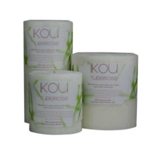 Ikou Tall Candle in Tuberose