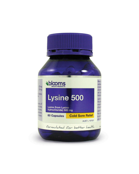 Blooms Lysine 500 60 Capsules