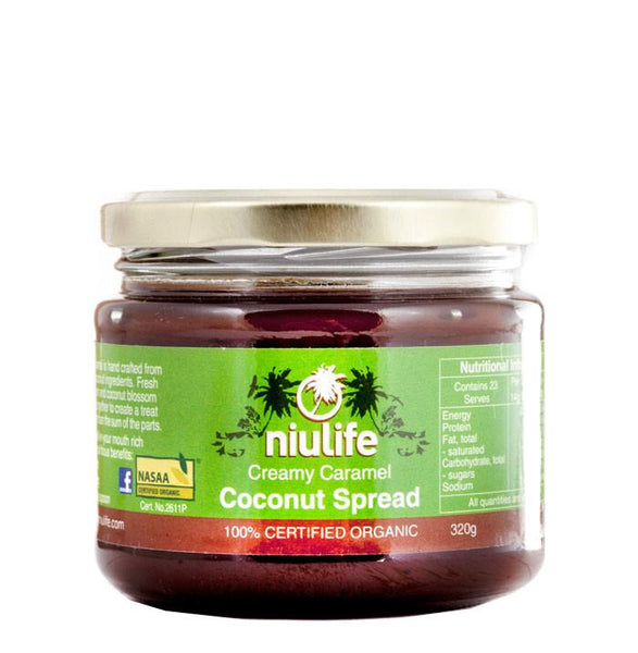 Niulife Creamy Caramel Coconut Spread