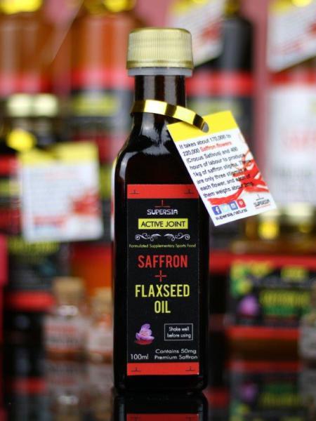 SUPERSIA SAFFRON FLAXSEED OIL 250ML