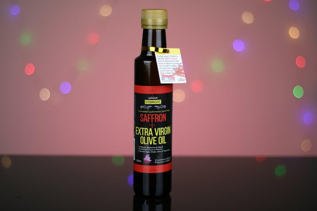 SUPERSIA SAFFRON  EXTRA VIRGIN OLIVE OIL 250ML