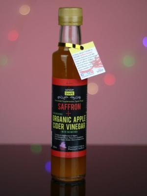 SUPERSIA SAFFRON APPLE CIDER VINEGAR