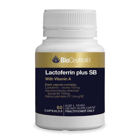 BioCeuticals Lactoferrin plus SB 60 capsules