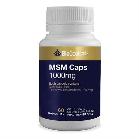 BioCeuticals MSM Caps 1000mg 60 capsules