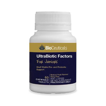 BioCeuticals UltraProbiotic Factors For Juniors 30 Chewable Tablets