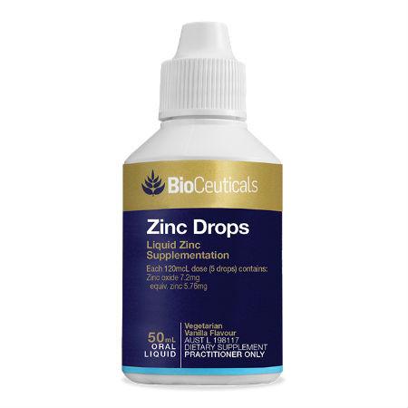 BioCeuticals Zinc Drops 50ml oral liquid suspension