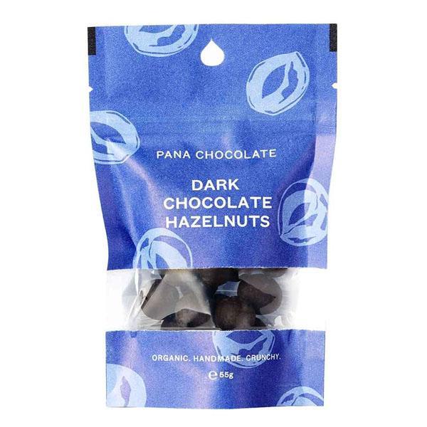 PANA CHOCOLATE DARK CHOCOLATE HAZELNUTS 55G